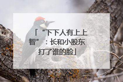 “下下人有上上智”：长和小股东打了谁的脸