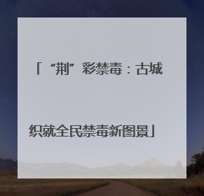 “荆”彩禁毒：古城织就全民禁毒新图景