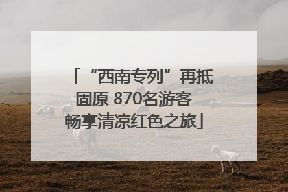 “西南专列”再抵固原 870名游客畅享清凉红色之旅