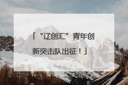 “辽创汇”青年创新突击队出征！