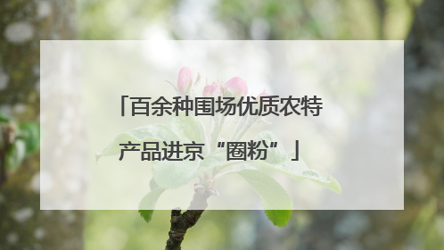百余种围场优质农特产品进京“圈粉”