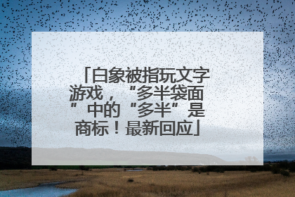 白象被指玩文字游戏，“多半袋面”中的“多半”是商标！最新回应