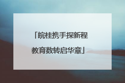 皖桂携手探新程 教育数转启华章