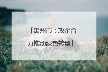禹州市：政企合力推动绿色转型