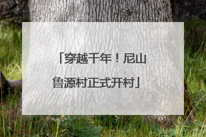 穿越千年！尼山鲁源村正式开村