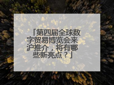 第四届全球数字贸易博览会来沪推介，将有哪些新亮点？