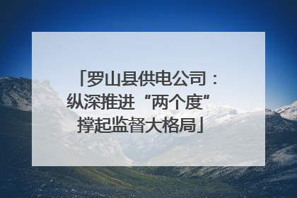 罗山县供电公司：纵深推进“两个度” 撑起监督大格局