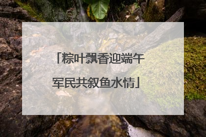 粽叶飘香迎端午 军民共叙鱼水情