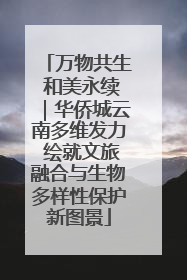万物共生 和美永续｜华侨城云南多维发力 绘就文旅融合与生物多样性保护新图景