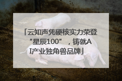 云知声凭硬核实力荣登“星辰100”，铸就AI产业独角兽品牌