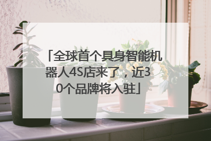全球首个具身智能机器人4S店来了，近30个品牌将入驻