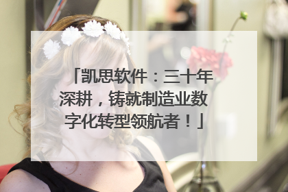 凯思软件：三十年深耕，铸就制造业数字化转型领航者！