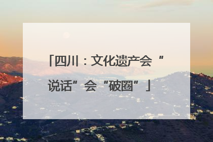 四川：文化遗产会“说话”会“破圈”