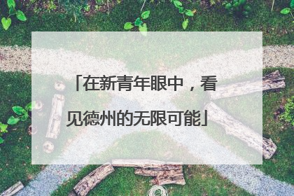 在新青年眼中，看见德州的无限可能