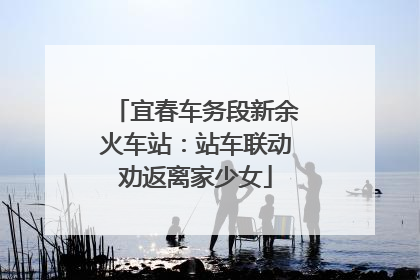 宜春车务段新余火车站：站车联动劝返离家少女