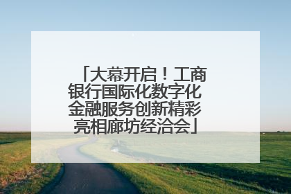 大幕开启！工商银行国际化数字化金融服务创新精彩亮相廊坊经洽会