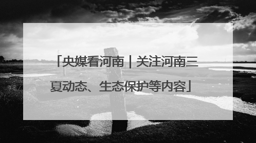 央媒看河南｜关注河南三夏动态、生态保护等内容