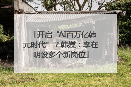 开启“AI百万亿韩元时代”？韩媒：李在明设多个新岗位