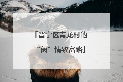 晋宁区青龙村的“菌”情致富路