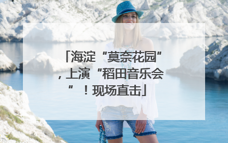 海淀“莫奈花园”，上演“稻田音乐会”！现场直击