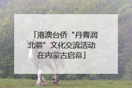 港澳台侨“丹青润北疆”文化交流活动在内蒙古启幕