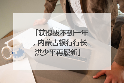 获提拔不到一年，内蒙古银行行长洪少平再履新