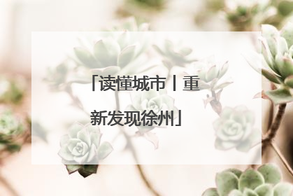读懂城市丨重新发现徐州