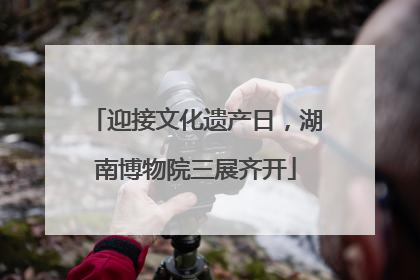 迎接文化遗产日，湖南博物院三展齐开