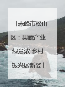 赤峰市松山区：果蔬产业绿意浓 乡村振兴展新姿