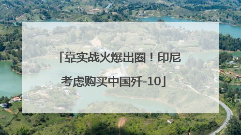 靠实战火爆出圈！印尼考虑购买中国歼-10