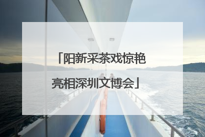 阳新采茶戏惊艳亮相深圳文博会