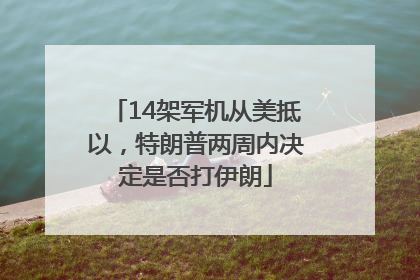 14架军机从美抵以，特朗普两周内决定是否打伊朗