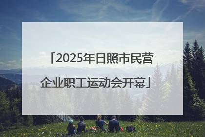 2025年日照市民营企业职工运动会开幕