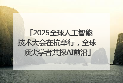 2025全球人工智能技术大会在杭举行，全球顶尖学者共探AI前沿