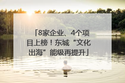 8家企业、4个项目上榜！东城“文化出海”能级再提升