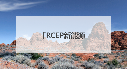 RCEP新能源盛会召开 共同发布《合肥倡议》